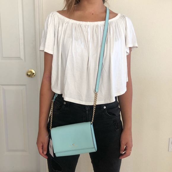🆕with tags KATE SPADE CROSS BODY BAG IN MINT - Picture 5 of 8